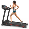 Fitshow App Home Foldable Treadmill with Incline, Folding Treadmill for Home Workout