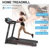 Fitshow App Home Foldable Treadmill with Incline, Folding Treadmill for Home Workout