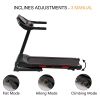 FYC Folding Treadmill for Home - 330 LBS Weight Capacity Running Machine with Incline/Bluetooth