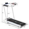 2.25HP Folding Treadmill Running Machine with Table Speaker Remote