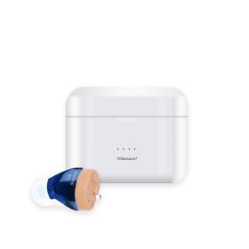 Rechargeable Sound Amplifier For The Elderly; Hearing Auxiliary Listening Sound Amplifier (Style: Left ear)