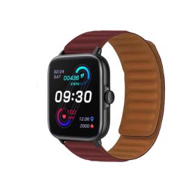 MagPRO Smartwatch With Magnetic Belt And Activity Tracker (Color: brown)