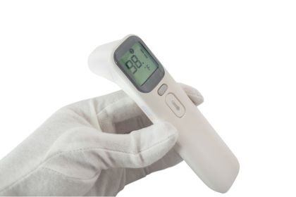 Medical Grade NON-CONTACT Infrared Forehead Thermometer Baby/Adult(FDA approved) (SKU: g76679ginfthm)