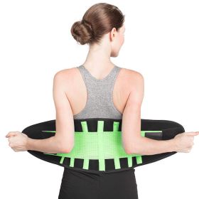 Neoprene Waist Trainer (Color: Green, size: XL)