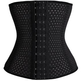 Waist trainer shapers waist trainer corset Slimming Belt Shaper body shaper slimming modeling strap Belt Slimming Corset ssy20 (Color: ssy20hei, size: XS)