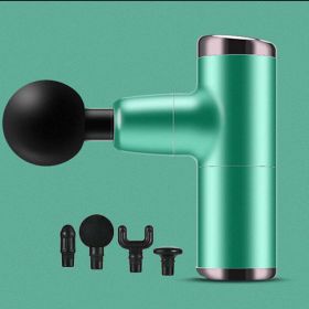 No More Sore Mini Massager And Muscle Toner (Color: TEAL GREEN)